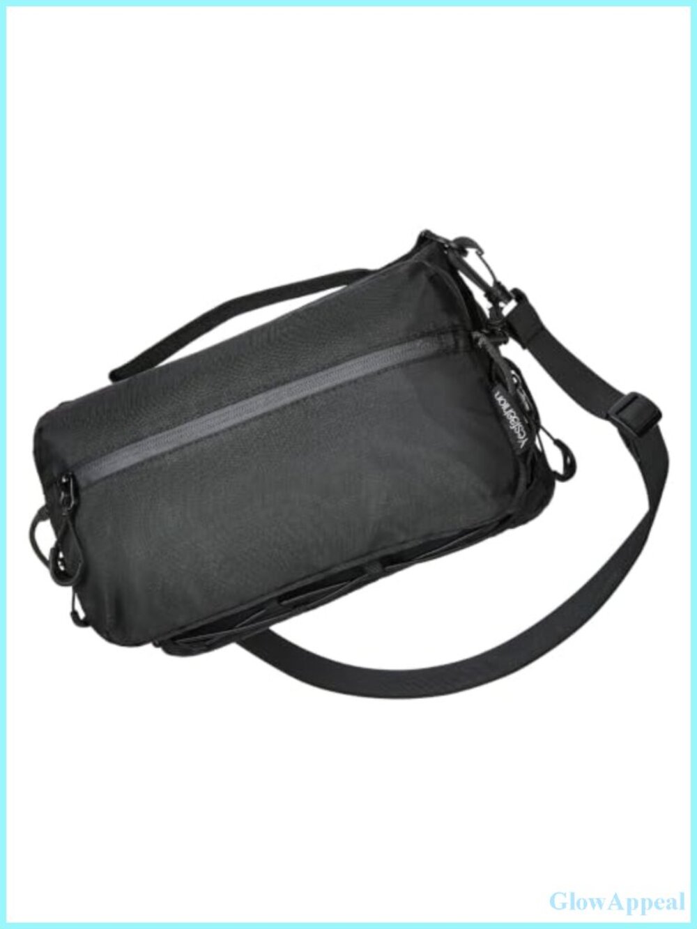 Water Resistant Crossbody Sling Bag RFID Blocking Expandable